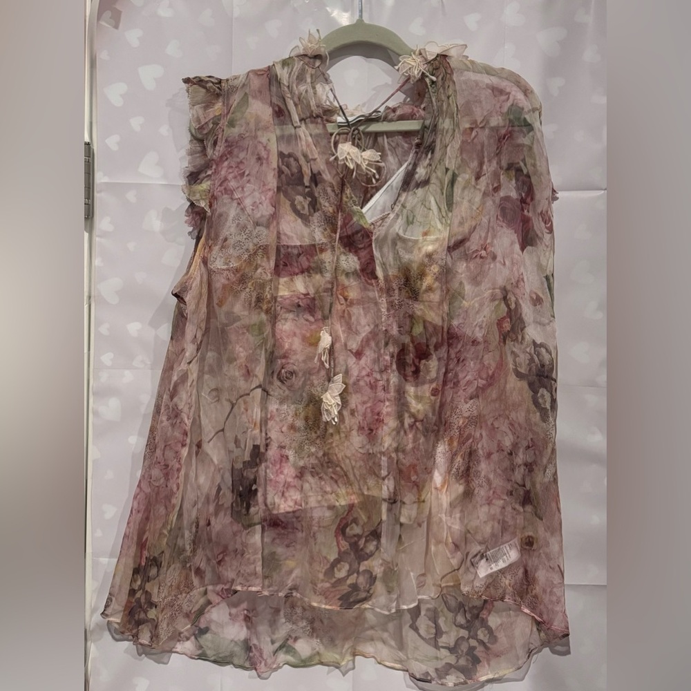 Zimmerman blouse with under top